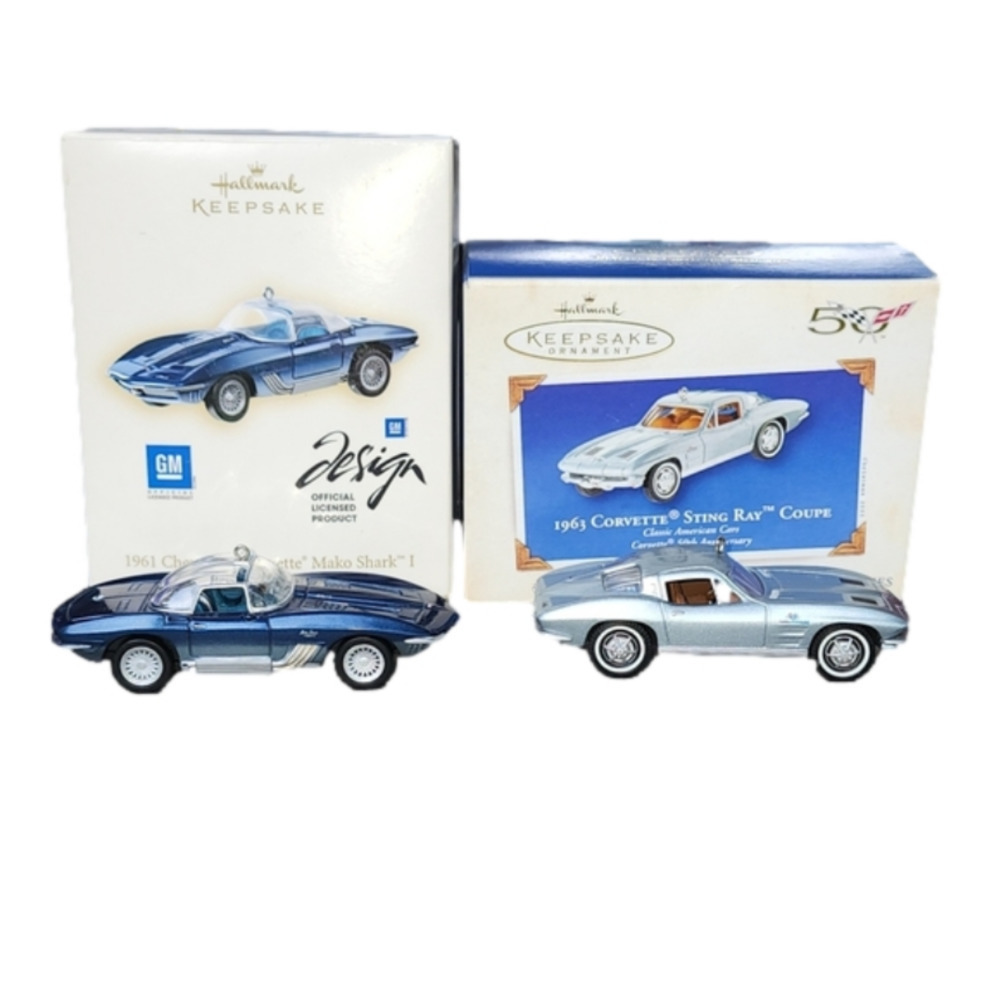 HALLMARK Corvette ornament bundle​